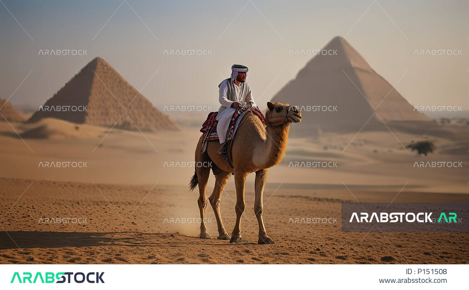 Using animals to move around in the desert, raising mammals and ...