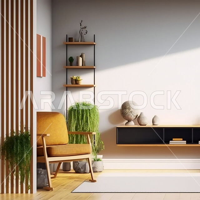 شقق وفلل سكنية بديكورات فاخرة،  زراعة ورعاية نباتات الزينة المنزلية، تحف واكسسوارات أنيقة، التصاميم الداخلية لغرف الجلوس،  استخدام المفروشات ذو التصاميم العصرية، اختيار الألوان المناسبة