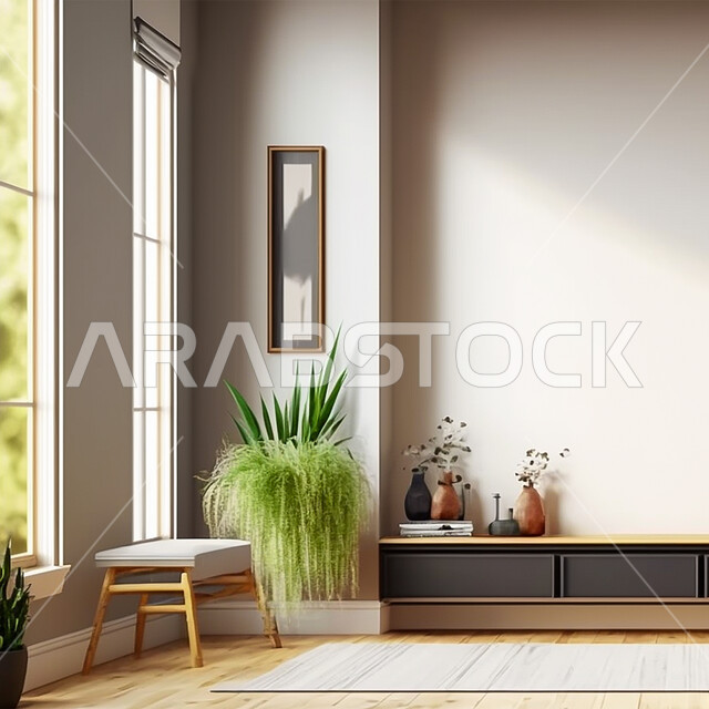 ديكور داخلي راقي للفلل والشقق السكنية في المملكة العربية السعودية، زراعة ورعاية نباتات الزينة المنزلية، تحف واكسسوارات أنيقة، التصاميم الداخلية لغرف الجلوس،  استخدام المفروشات ذو التصاميم العصرية، اختيار الألوان المناسبة