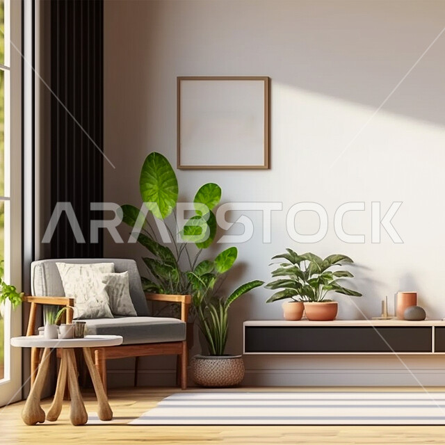 ديكور داخلي راقي للفلل والشقق السكنية في المملكة العربية السعودية، زراعة ورعاية نباتات الزينة المنزلية، تحف واكسسوارات أنيقة، التصاميم الداخلية لغرف الجلوس،  استخدام المفروشات ذو التصاميم العصرية، اختيار الألوان المناسبة