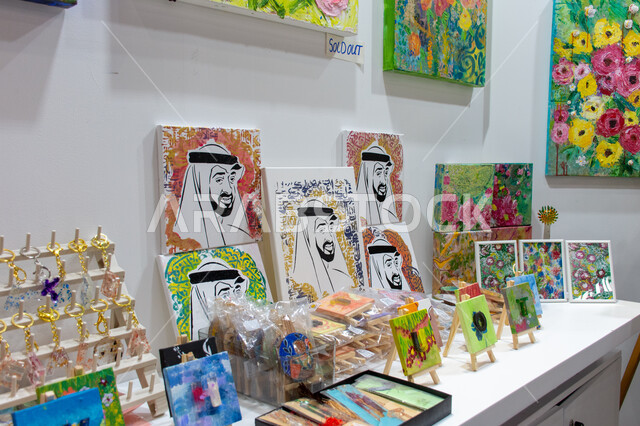 لوحات فنية لسمو الشيخ محمد بن زايد في معرض أبوظبي الدولي للكتاب لعام2024، فن الرسم بالألوان الزيتية، فعاليات ومعارض في الإمارات العربية المتحدة،عالم الكتب والنشر، معالم وأماكن سياحية مشهورة في إمارة أبو ظبي