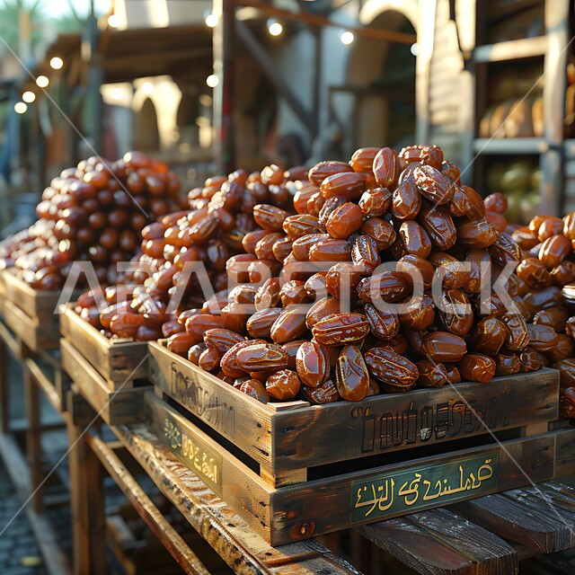 محاصيل ومنتجات زراعية محلية وطنية سعودية، أنواع التمور الصحية الطازجة، وجبة ذات قيمة غذائية عالية، ضيافة رمضانية لذيذة، أسواق شعبية تقليدية لبيع الرطب من نخيل المملكة العربية السعودية