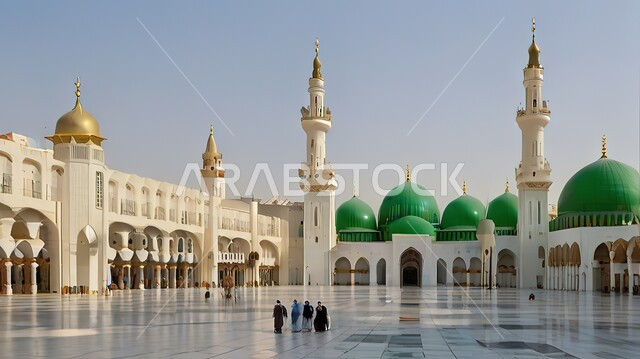  نداء المسلمين لأداء الفرائض والصلوات, العبادة والتقرب الى الله, الديكورات والتصاميم الخارجية الحديثة لبناء مسجد، الفن الهندسي المعماري لبناء المساجد في المملكة العربية السعودية, أماكن إسلامية مقدسة