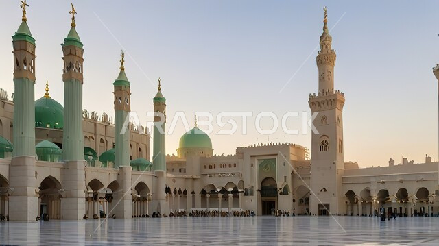 الديكورات والتصاميم الخارجية الحديثة لبناء مسجد، الفن الهندسي المعماري لبناء المساجد في المملكة العربية السعودية, أماكن إسلامية مقدسة، نداء المسلمين لأداء الفرائض والصلوات, العبادة والتقرب الى الله