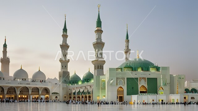   الفن الهندسي المعماري لبناء المساجد في المملكة العربية السعودية, أماكن إسلامية مقدسة، نداء المسلمين لأداء الفرائض والصلوات, العبادة والتقرب الى الله, الديكورات والتصاميم الخارجية الحديثة لبناء مسجد