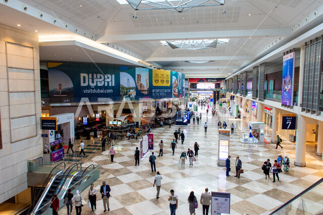 Introductory panels about the NEOM city project, a Saudi future vision 2030, the tourism and services sector, Saudi Arabia’s participation in the Arabian Travel Market in Dubai 2024, tourism in the Kingdom of Saudi Arabia, conferences in the United Arab Emirates.