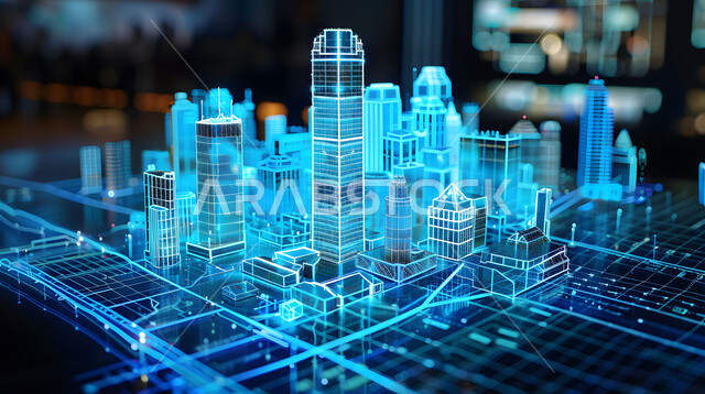 Auditing projects and supervising work, new designs and shapes for engineering projects, technical and technological progress in the field of architectural engineering design, three-dimensional holographic plans for towers, buildings and facilities, a Saudi future vision 2030.