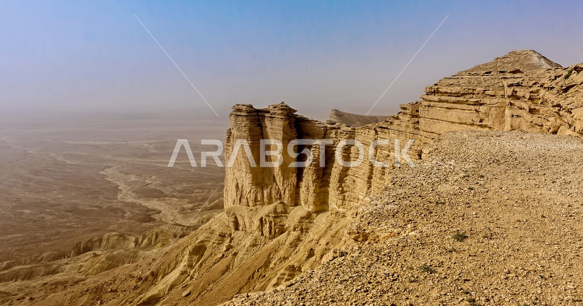 Rock formations and landscapes in the desert, the end of the world ...