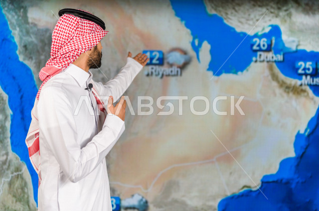  مذيع و اعلامي سعودي خليجي يمتلك مهارة  تقديم النشرات الاخبارية الجوية و التنبوءات المناخية المحلية و الاقليمية ، استخدام تقنية الجرافيكس في تقديم الاخبارالخاصة بالمناخ ، أخبار مناخية  ،الاخبار و الاعلام ، قراء النشرات المناخية ، الارصاد الجوية