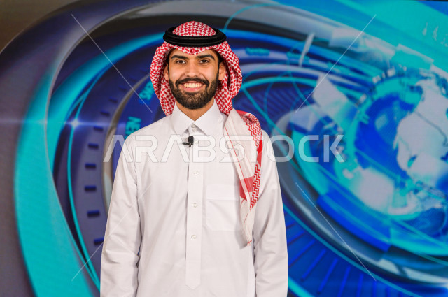 مذيع و اعلامي سعودي خليجي يمتلك المهارة بتقديم النشرات الاخبارية ، استخدام تقنية الجرافيكس في تقديم الاخبار ، أخبار عالمية عاجلة ، اخبار متنوعه ،الاخبار و الاعلام ، قراء النشرات الاخبارية 