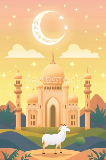 أماكن ومعالم دينية مقدسة, التصاميم والديكورات الإسلامية, العبادة والتقرب إلى الله, الرسومات, الفن الهندسي المعماري لبناء المساجد على الطراز الإسلامي العريق,  مآذن وقبب شامخة عالياً