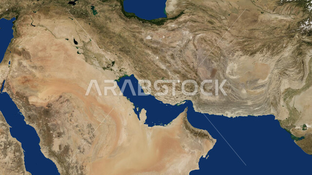 موقع دولة السعوديه بين دول العالم، الحدود الجغرافية للبلاد، البلدان المجاورة للمملكة العربية السعودية، خريطة الوطن العربي على الكرة الأرضية باللون الأزرق