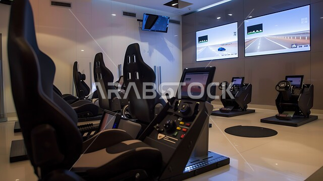 تعليم قيادة السيارات بطرق متطورة وآمنة, مدرسة حديثة ومجهزة تجهيزاً جيداً لتعليم قيادة السيارة في المملكة العربية السعودية، أحدث أجهزة المحاكاة ومرافق التدريب للسائقين السعوديين الطموحين 
