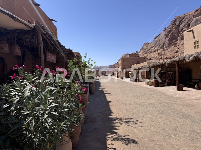 الأسواق الشعبية التقليدية في البلدة القديمة، العراقة والحضارة العربية الاصيلة, المناطق والمعالم والقرى السياحية في المملكة العربية السعودية، محلات تجارية في السوق التاريخية في مدينة العلا الاثرية