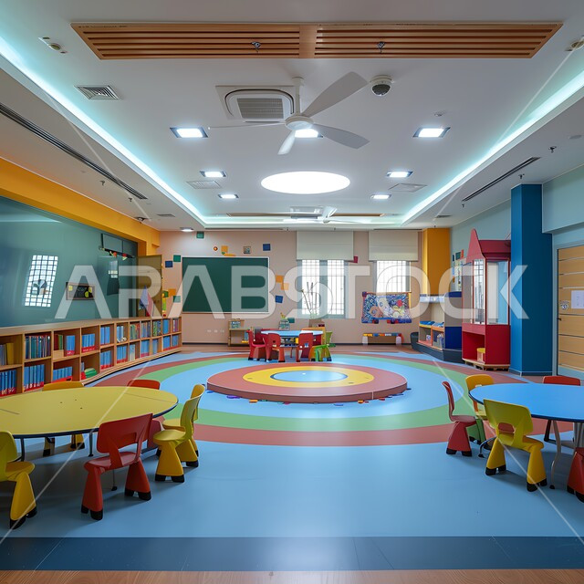 تنشئة عقول الأطفال من أجل النهوض بالوطن, مدارس جديدة بتقنيات متطورة وتكنولوجيا حديثة, استخدام وسائل تعليمية فعالة, تصاميم وديكورات مبتكرة بألوان تجذب انتباه التلاميذ, تقدم المجال التعليمي في المملكة العربية السعودية