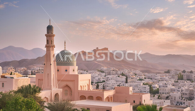  الاهتمام بزراعة الأشجار والنباتات الخضراء، النمو والتقدم العمراني في المملكة العربية السعودية، الفن الهندسي المعماري على الطراز الإسلامي للمساجد، مفهوم العبادة والتقرب إلى الله، نداء المسلمين للصلاة، القبب والمآذن المتميزة