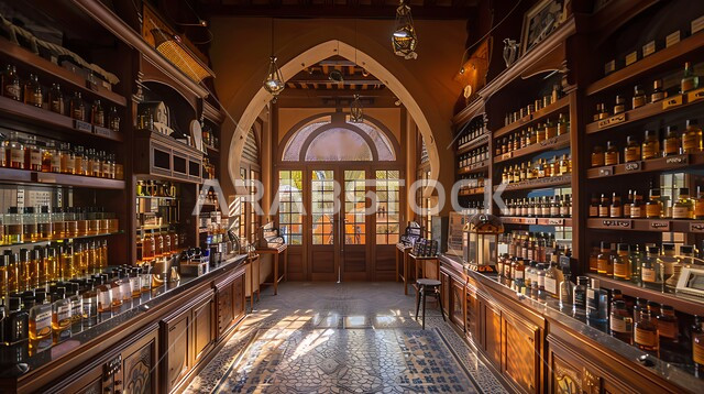  التعطر والتطيب باطيب الروائح الخليجية الأصيلة، منتجات وطنية محلية سعودية، التصاميم والديكورات الداخلية الراقية للمتاجر، متجر فاخر لبيع العطور، أصالة العادات والتقاليد في المملكة العربية السعودية