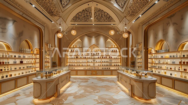 متجر فاخر لبيع العطور، أصالة العادات والتقاليد في المملكة العربية السعودية، التعطر والتطيب باطيب الروائح الخليجية الأصيلة، منتجات وطنية محلية سعودية، التصاميم والديكورات الداخلية الراقية للمتاجر