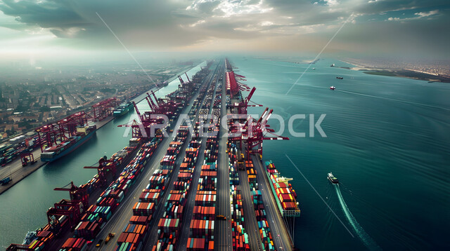 استيراد وتصدير البضاعة في المملكة العربية السعودية, الاقتصاد البحري لنقل واستلام كونتينرات التخزين, ميناء شحن البضائع و الحاويات التجارية، تجارة السلع والمنتجات المحلية عبر السفن في البحار