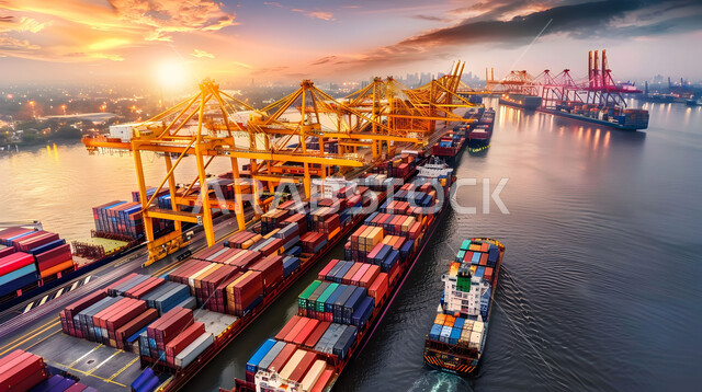 موانئ شحن البضائع و الحاويات التجارية، استيراد وتصدير البضاعة في المملكة العربية السعودية, الاقتصاد البحري لنقل واستلام كونتينرات التخزين, تجارة السلع والمنتجات المحلية عبر السفن في البحار