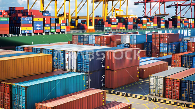 تصدير واستيراد البضاعة في المملكة العربية السعودية, الاقتصاد البحري لنقل واستلام كونتينرات التخزين, ميناء شحن البضائع و الحاويات التجارية، تجارة السلع والمنتجات المحلية عبر السفن في البحار