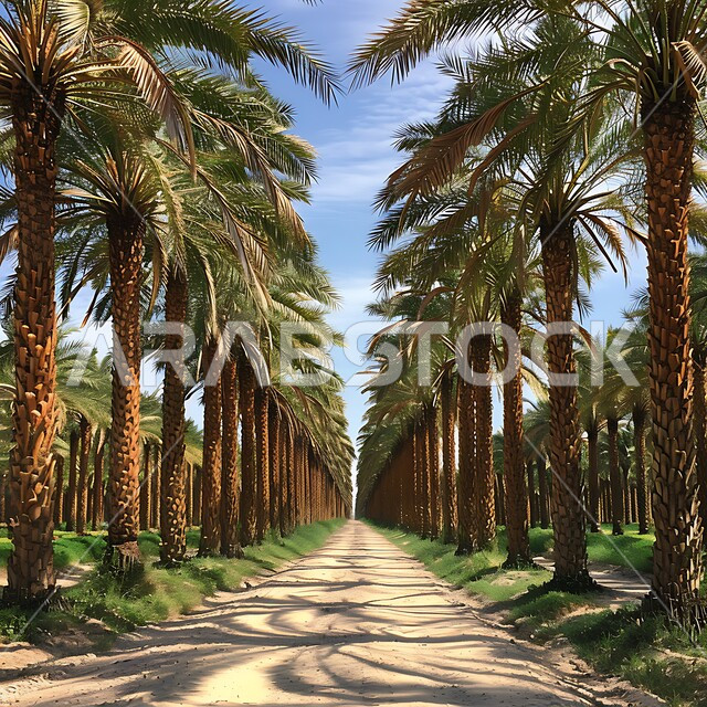 مزارع إنتاج التمور، محاصيل ومنتجات وطنية محلية، حقول أشجار النخيل المثمرة في المملكة العربية السعودية، الأراضي الزراعية و المحميات الطبيعية الخصبة، الاهتمام بالتشجير والزراعة، الرمال الذهبية الناعمة، خلفيات الطبيعة