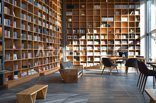 مكان للقراء ومحبي العلم والكتب والمعرفة، تصميم داخلي لمكتبة مليئة بالروايات والقصص المرتبة على الأرفف البيضاء، الديكورات الداخليه المتميزة، معالم وأماكن سياحية مشهورة في المملكة العربية السعودية,  كتب ومجلدات ثقافية وعلمية