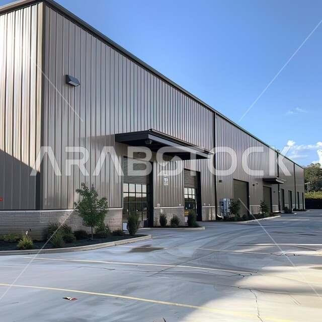 الاهتمام بالنظام والتنظيم, التطور والتقدم في مجال البناء في المملكة العربية السعودية, شركات ومباني حديثة, الفن المعماري الهندسي المعاصر, شركات كبيرة لها مواقف سيارات خاصة وواسعة