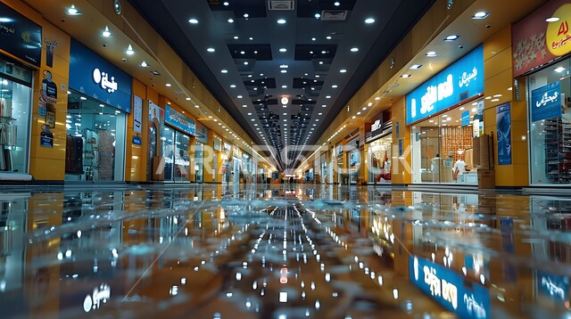 التصاميم و الديكورات الداخلية الراقية للأسواق الحديثة في مدينة الرياض، الأماكن السياحية في المملكة العربية السعودية، أنشطة ترفيهية لجذب السياح من شتى أنحاء العالم، المحلات والمراكز التجارية 