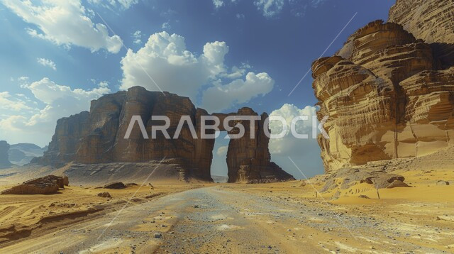 الأماكن التاريخية القديمة, السياحة في الطبيعة الصحراوية, العراقة والأصالة والتراث السعودي, التكوينات والتشكيلات الحجرية الأثرية, موقع أثري سياحي في المملكة العربية السعودية, الرمال الذهبية الناعمة في الصحاري الخليجية