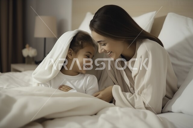 حضن الأم الدافئ الحنون، تقوية رابط الأمومة بين الأم وطفلتها، تحمل المسؤولية والعناية بالأطفال، قضاء أوقات ممتعة باللعب مع الأطفال، تلبية حاجات الأبناء ومستلزماتهم