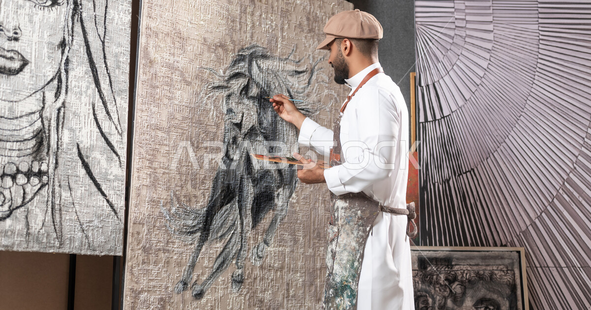 مفهوم الموهبة و الإبداع , معرض الرسومات و اللوحات التشكيلية في السعودية ...