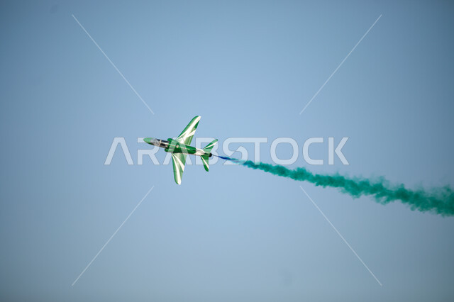 تقديم عروض جوية في سماء المملكة العربية السعودية، استعراض فريق الطيران باليوم الوطني السعودي، إظهار الولاء والحب للدولة السعودية، استذكار اليوم الوطني السعودي في 23 سبتمبر، فعاليات يوم العلم 11 مارس، الاحتفال بالاعياد والمناسبات الوطنية