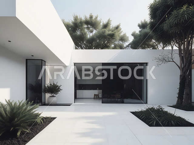  تصاميم داخلية معاصرة وديكورات راقية على الطراز الحديث لشقق سكنية في المملكة العربية السعودية، النمو والتقدم العمراني، أثاث أنيق ومريح، الفن الهندسي المعماري للفلل والعقارات الجديدة