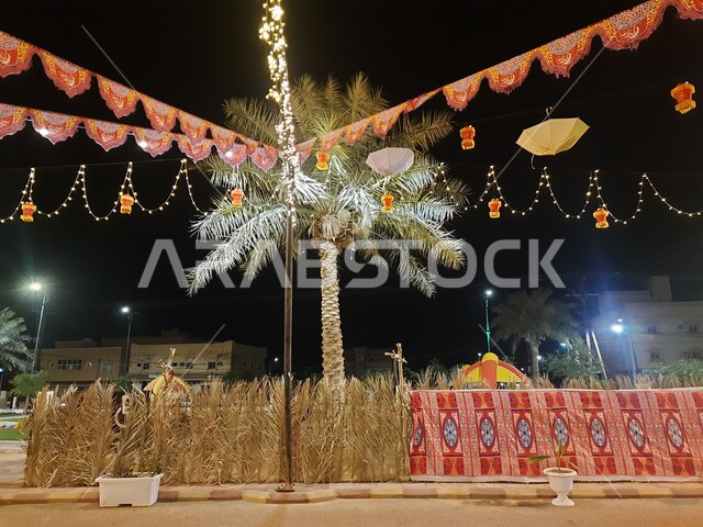 مناسبات وأعياد إسلامية, الزينة والاكسسوارات الرمضانية ابتهاجاً بالشهر الكريم, الاحتفالات في محافظة الحجرة بقدوم شهر رمضان, قيمة المناسبات الاسلامية عند المسلمين