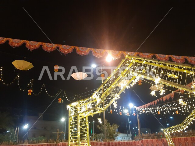 الزينة والاكسسوارات الرمضانية ابتهاجاً بالشهر الكريم, مناسبات وأعياد إسلامية, الاحتفالات في محافظة الحجرة بقدوم شهر رمضان, قيمة المناسبات الاسلامية عند المسلمين