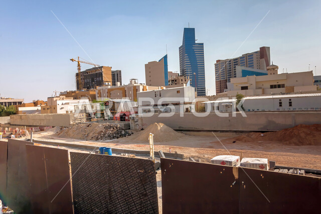 رحلة نحو مستقبل أفضل, منطقة إنشاء مشروع مترو الرياض في حي المربع بالقرب من مكتب التعليم الحكومي في مدينة الرياض, أحدث التقنيات والمواصفات العالمية في المملكة العربيه السعودية