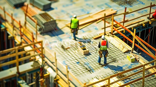  مفهوم تحسين البنية التحتية للبلاد، أعمال البناء والمقاولات والتطوير العقاري، إنشاء الأساسات والهياكل للمشروعات السكنية والمصانع، التطور المعماري والحضاري في المملكة العربية السعودية، تشييد المباني والمشاريع الضخمة