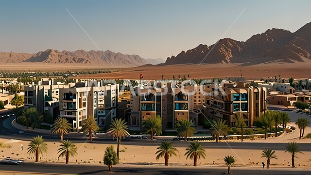 المبناني السكنية بين الصخور و الجبال ,المحميات الطبيعية في المملكة العربية السعودية, محاصيل ومنتجات زراعية محلية, واحات ومزارع أشجار النخيل في الطبيعة الصحراوية, الهضاب والتلال والكثبان الرملية الناعمة في الصحراء, مناطق رحلات السفاري الترفيهية