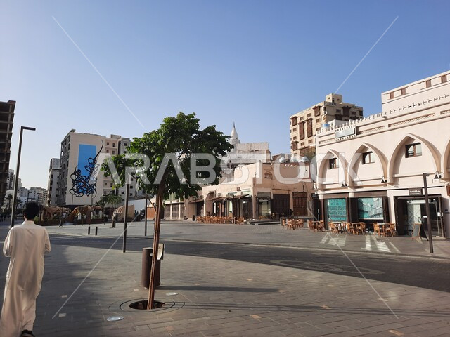 الاسواق والمحال التجارية، الشوارع والازقة في مدينة جدة التاريخية، المعالم والأماكن الاثرية في المملكة العربية السعودية، البيوت والمباني التراثية في حي البلد، الاهتمام بزراعة الاشجار، الفن الهندسي المعماري المتميز