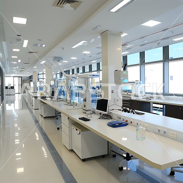 مركز أبحاث سعودي عصري في المملكة العربية السعودية ,مفهوم البحث والتطوير العلمي للعينات عبر الأجهزة الحديثة المتطورة في مخبر الأبحاث الطبية, تقدم التكنولوجيا الحيوية في المختبرات العلمية, الطب والرعاية الصحيه