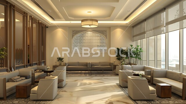 الاهتمام بنبات الزينة المنزلي، النوافذ والواجهات الزجاجية المطلة على الطبيعة، التصاميم الداخلية لغرف الجلوس على الطراز الحديث، غرفة معيشة مع أثاث منزلي فاخر باللون الابيض، ديكور داخلي راقي للفلل والشقق السكنية في المملكة العربية السعودية