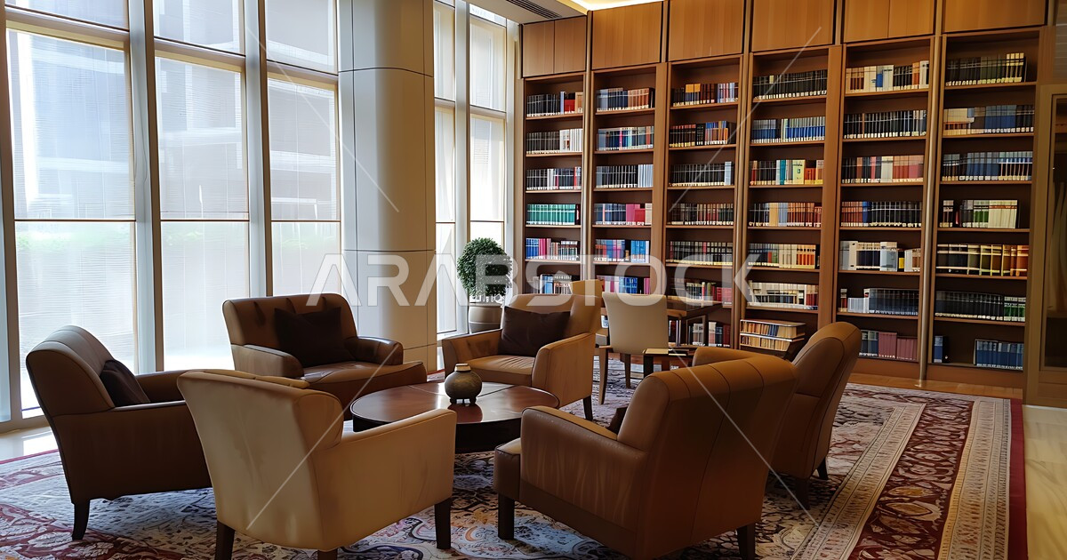 Offices in Saudi Arabia, cultural and scientific books and volumes, a ...