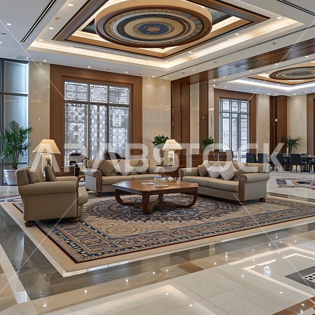 لوبي اوتيل بديزاينات عصرية حديثه، التصاميم والديكورات الداخلية للفنادق والمنتجعات الفاخرة, التصميم الراقي لردهة ومدخل الاستقبال في الفندق، مكاتب وشركات تجارية في المملكة العربية السعودية
