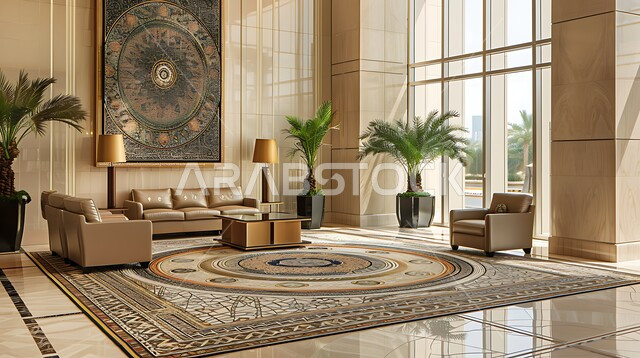 لوبي اوتيل بديزاينات عصرية حديثه، التصاميم والديكورات الداخلية للفنادق والمنتجعات الفاخرة, التصميم الراقي لردهة ومدخل الاستقبال في الفندق، مكاتب وشركات تجارية في المملكة العربية السعودية