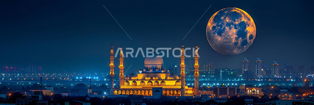 التقرب إلى الله تعالى بالعبادة، أماكن ومعالم اسلامية مقدسة، الديكورات والتصاميم الهندسية المعمارية لبناء المساجد في المملكة العربية السعودية، المآذن و القبب على الطراز الإسلامي العصري الحديث