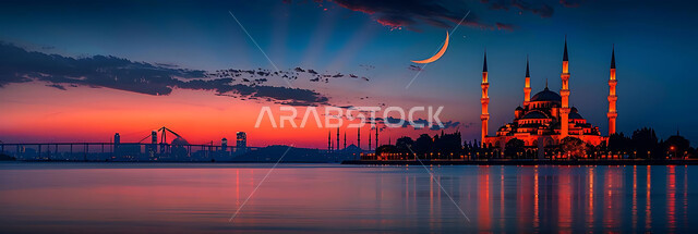 التقرب إلى الله تعالى بالعبادة، أماكن ومعالم اسلامية مقدسة، الديكورات والتصاميم الهندسية المعمارية لبناء المساجد في المملكة العربية السعودية، المآذن و القبب على الطراز الإسلامي العصري الحديث