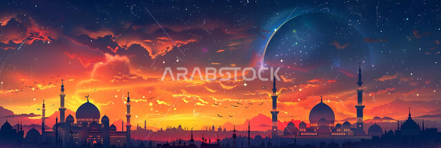 التقرب إلى الله تعالى بالعبادة، أماكن ومعالم اسلامية مقدسة، الديكورات والتصاميم الهندسية المعمارية لبناء المساجد في المملكة العربية السعودية، المآذن و القبب على الطراز الإسلامي العصري الحديث