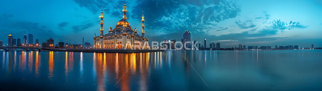  المآذن و القبب على الطراز الإسلامي العصري الحديث، التقرب إلى الله تعالى بالعبادة، أماكن ومعالم اسلامية مقدسة، الديكورات والتصاميم الهندسية المعمارية لبناء المساجد في المملكة العربية السعودية