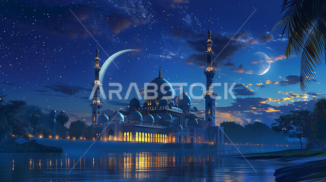 معالم وأماكن اسلامية مقدسة، المآذن والقبب على الطراز الإسلامي العصري الحديث، التقرب إلى الله تعالى بالعبادة، الديكورات والتصاميم الهندسية المعمارية لبناء المساجد في المملكة العربية السعودية